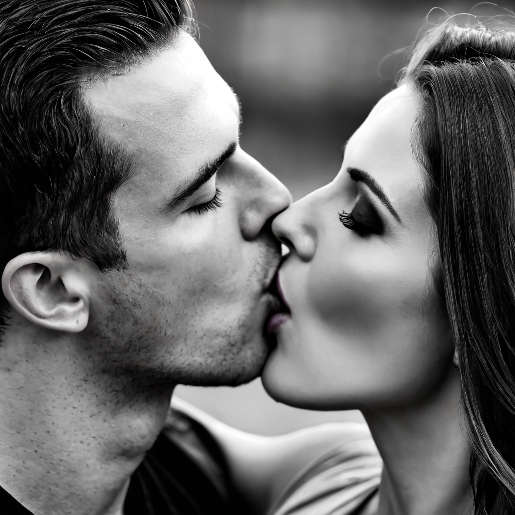 kissing