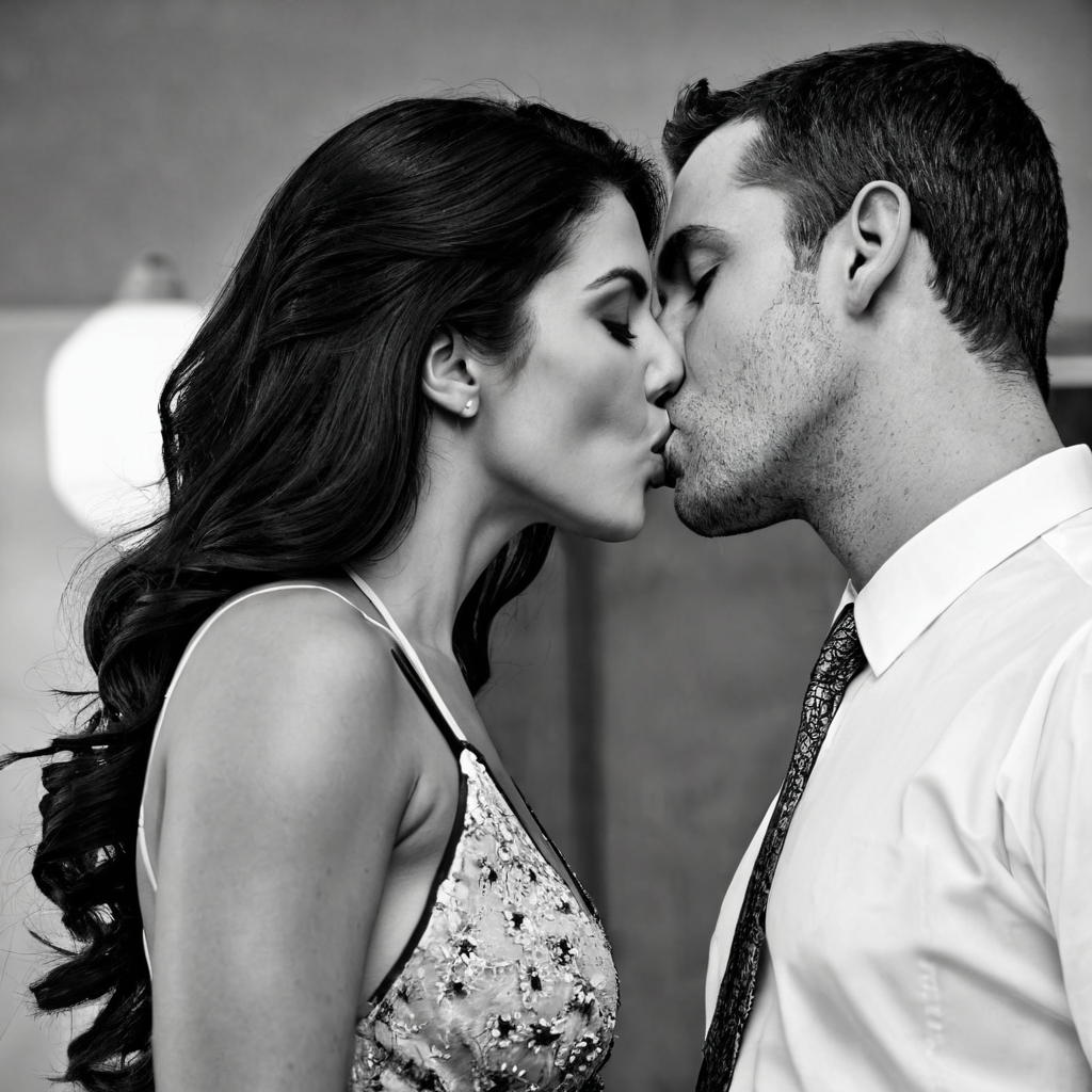 kissing