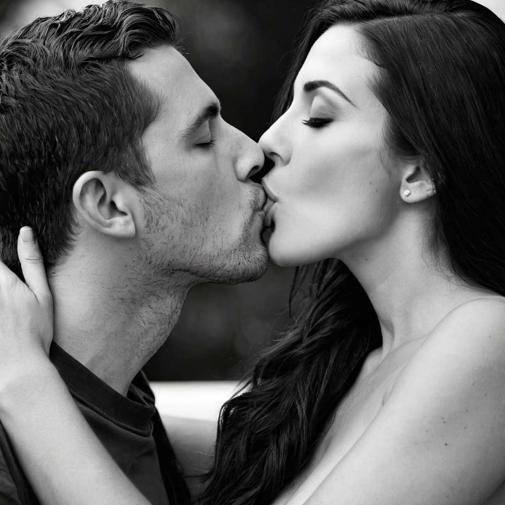 kissing