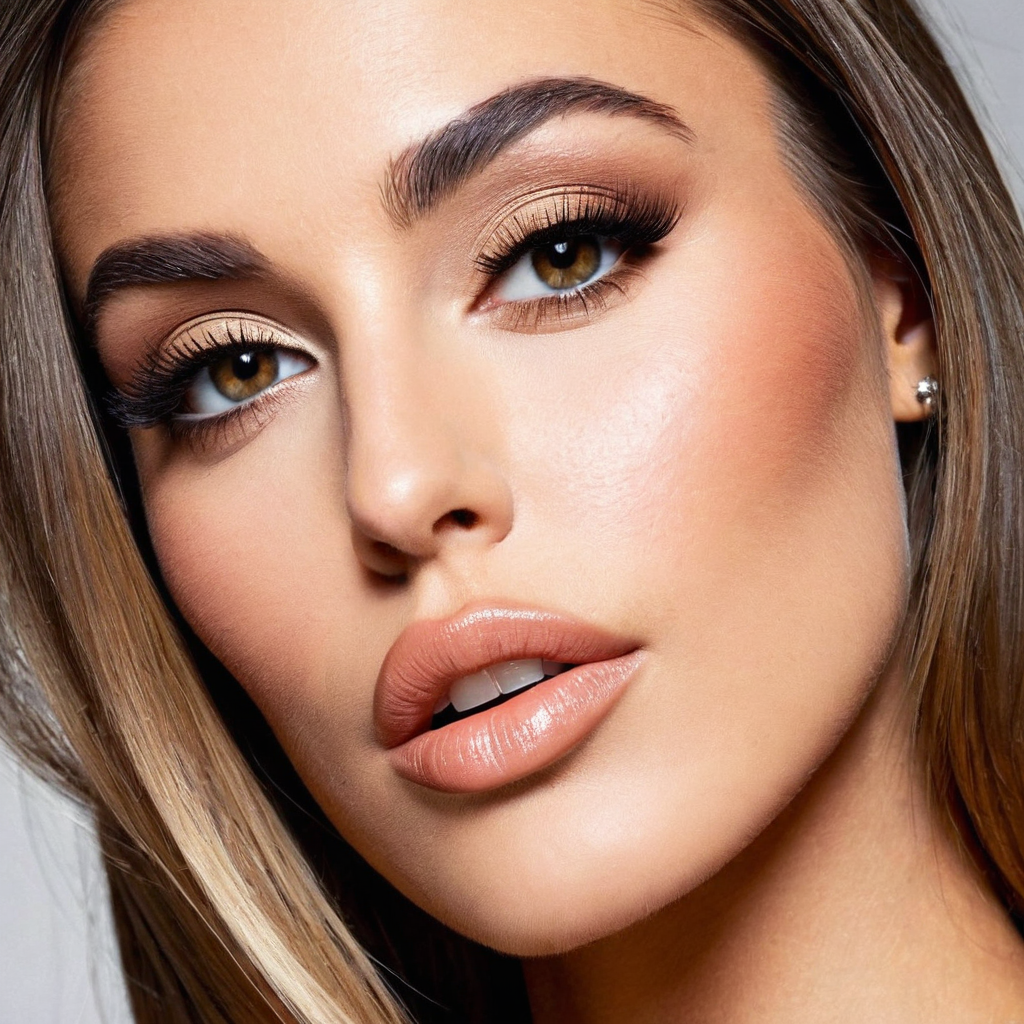 extremely beautiful face